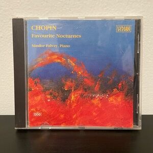 Chopin Favourite Nocturnes CD Album Sándor Falvy Piano Lydian Classical 1989